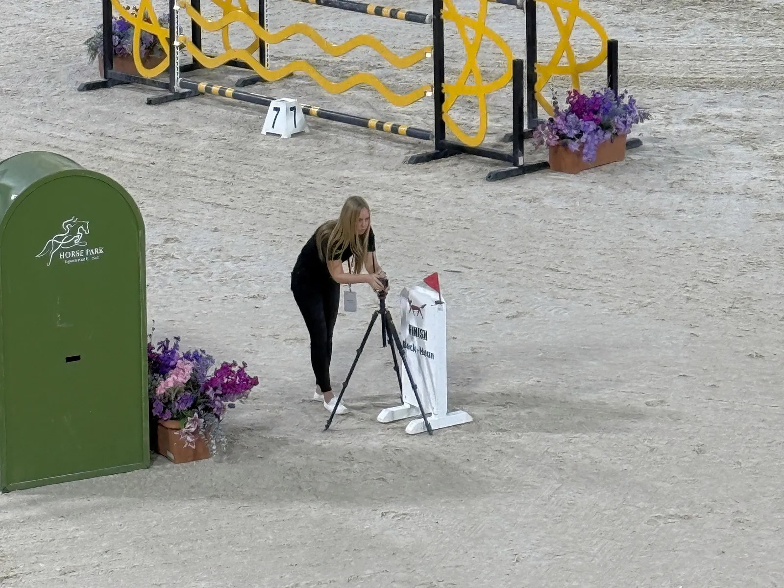 Horse park tour setup